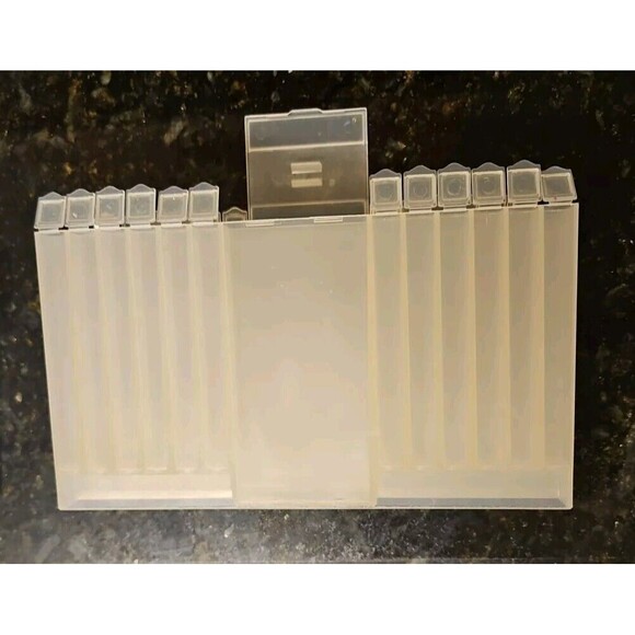 Tupperware Tuppertoys ART LOCKER  crayon & art supply storage Vintage 1987 USABC - Picture 6 of 8